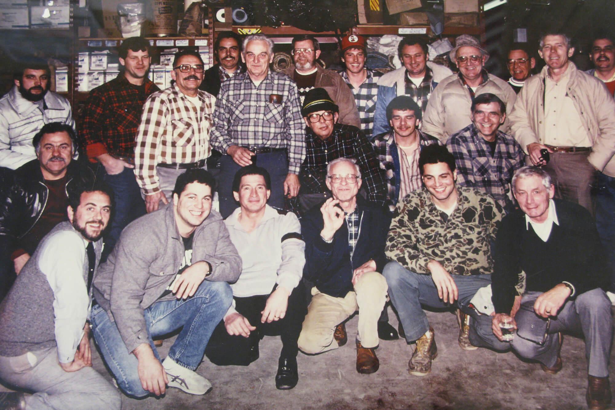 F & M team photo from decades past