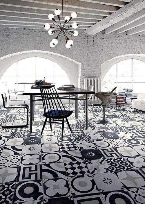 Mismatched Tile Design