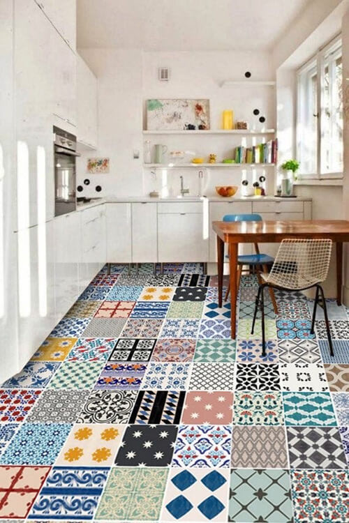 Mismatched Tile Design