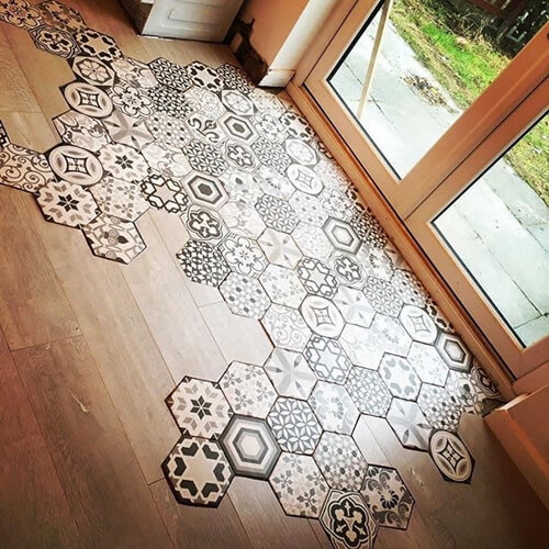 Mismatched Tile Design