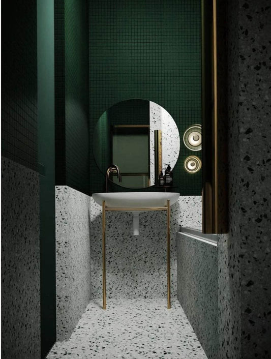 The Emerald Bathroom
